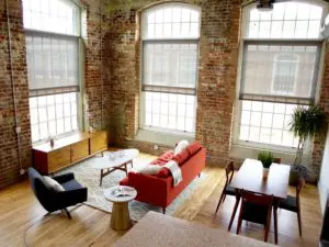 Revolution Mill Living Room