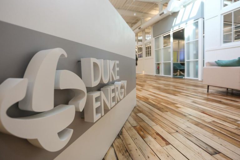Duke Energy tech-inspired office at Optimist Hall