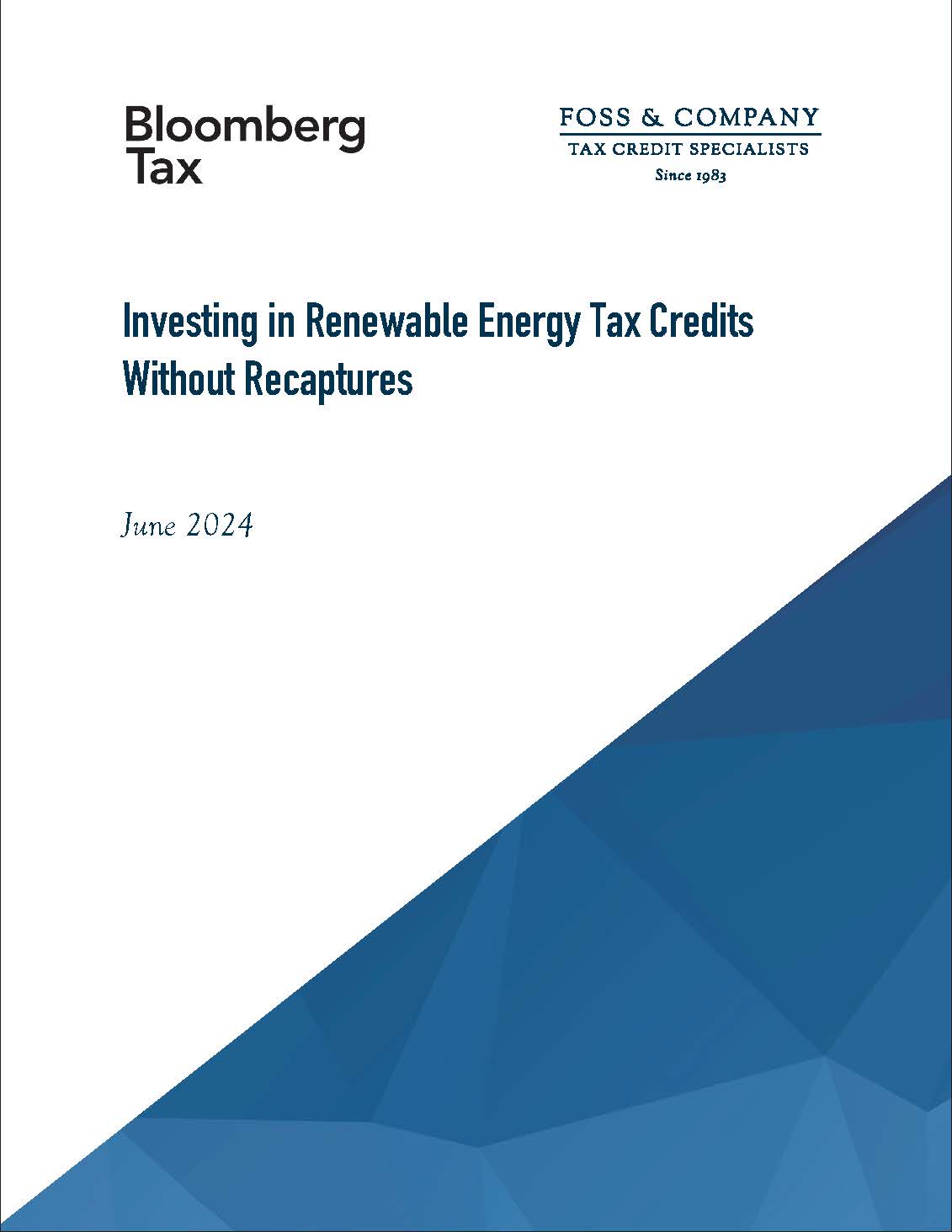 Investing in Renewable Energy Tax Credits Without Recaptures_Page_1