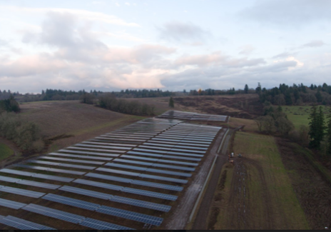 Oregon Community Solar Field